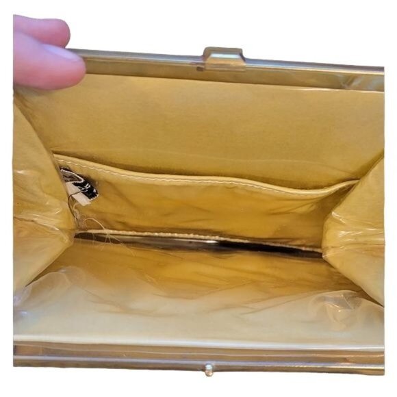 Antique Soure Bag New York Stunning Beaded Floral Purse - Picture 8 of 10